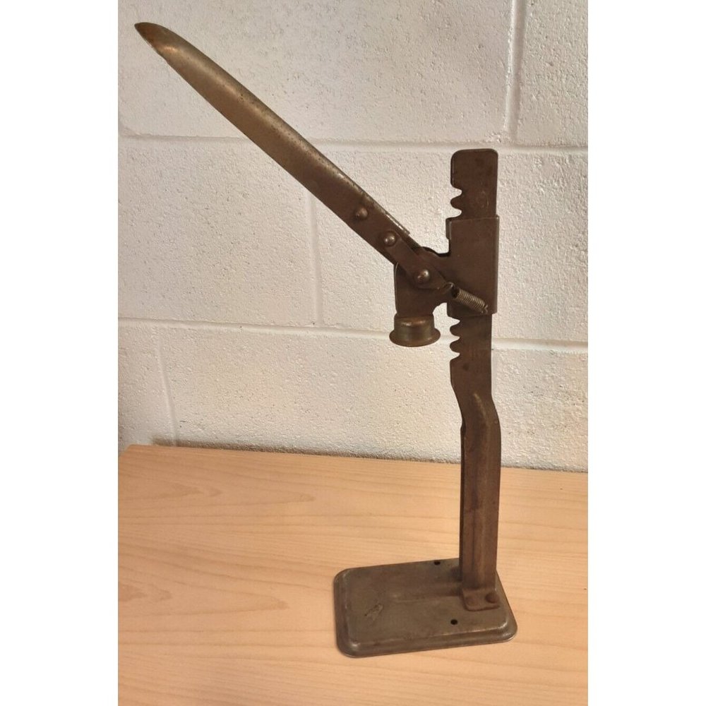 Vintage Climax Adjustable Bottle Capper Metal Industrial Bar Decor